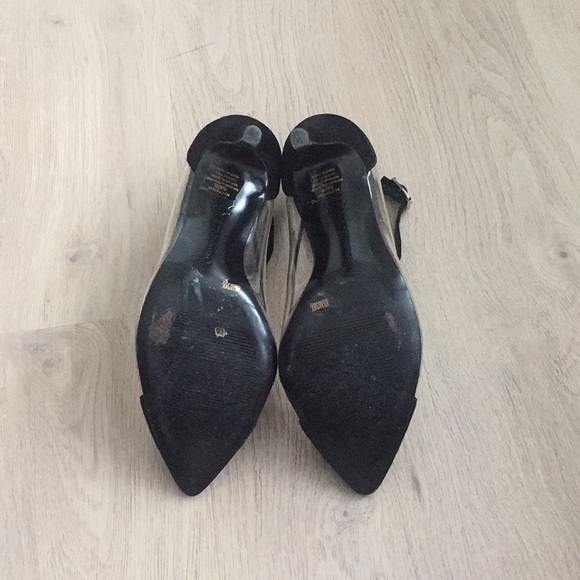 BCBGeneration Black Ankle Strap Pumps 8.5 - Picture 6 of 6